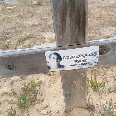 PIETERS Sarah Magrieta 1956-2022