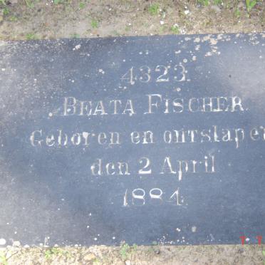 FISCHER Beata 1884-1884