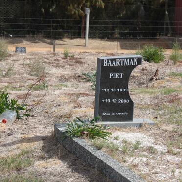BAARTMAN Piet 1933-2000