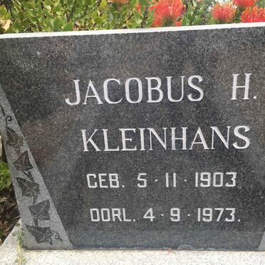 KLEINHANS Jacobus H. 1903-1973