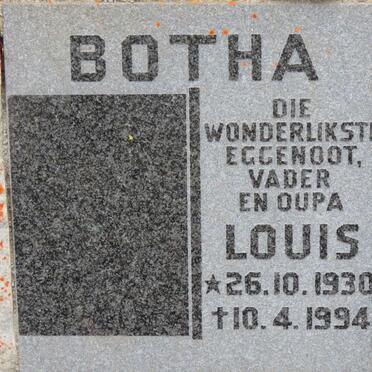 BOTHA Louis 1930-1994