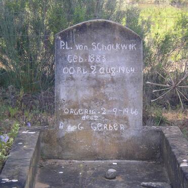 SCHALKWYK P.L., van 1883-1964