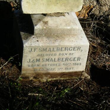 SMALBERGER J.F. 1863-1897