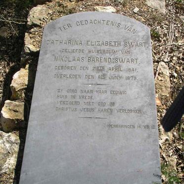 SWART Catharina Elizabeth 1841-1879
