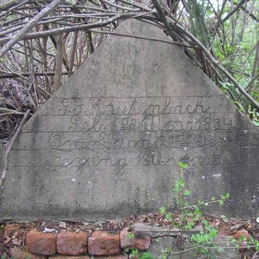 RAUTENBACH G.F. 1834-1915