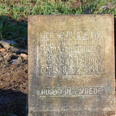 OOSTHUIZEN Maria nee SNYMAN 1902-1949