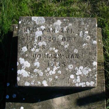 ZYL H.J., van 1855-1935