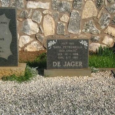 Western Cape, RIVERSDALE district, Albertinia, Brakke kuil 366, Swart Klip farm cemetery