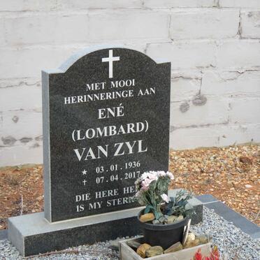 ZYL Ené, van nee LOMBARD 1936-2017