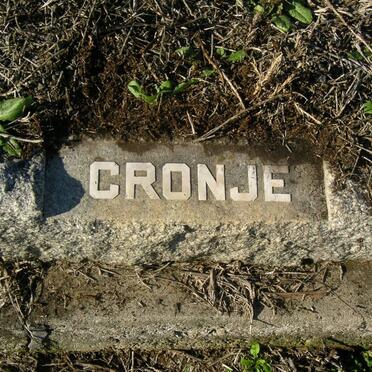 CRONJE Andries -1960 &amp; Lenie -1943