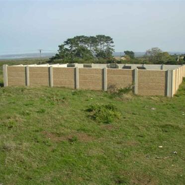 Western Cape, RIVERSDALE district, Melk Post 481 farm, farm cemetery