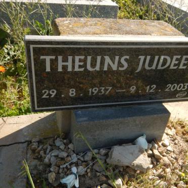 JUDEEL Theuns 1937-2003