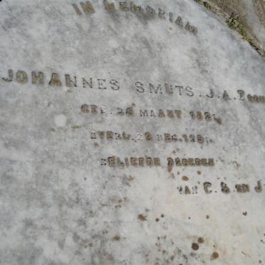 SMUTS Johannes 1821-1851