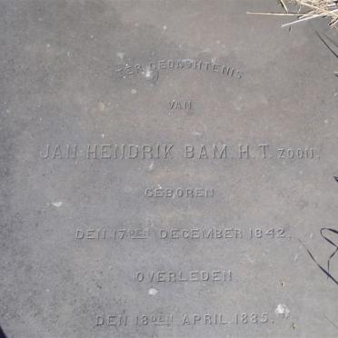 BAM Jan Hendrik 1842-1895