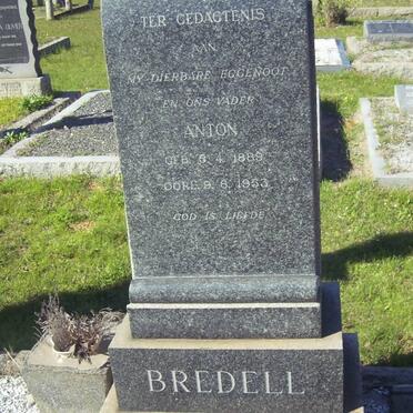 BREDELL Anton 1889-1953
