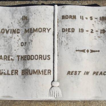 BRUMMER Carel Theodorus Muller 1880-1949