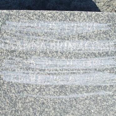 BRIMACOMBE Susanna 1899-1983