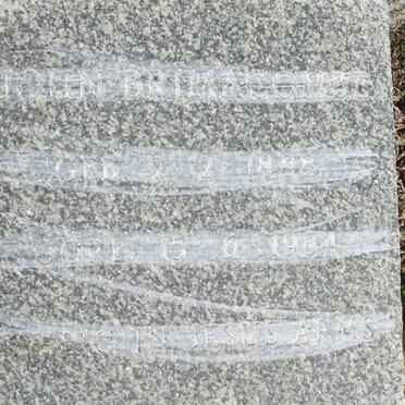 BRIMACOMBE John 1888-1984