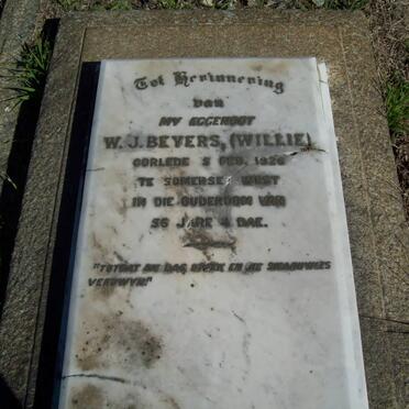 BEYERS W.J. -1926