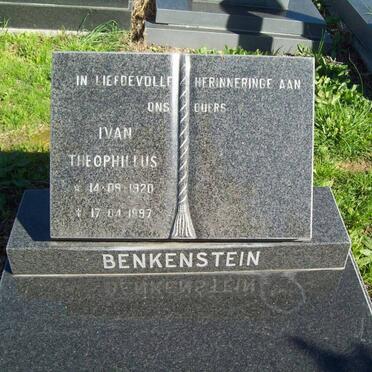 BENKENSTEIN Ivan Theophillus 1920-1997