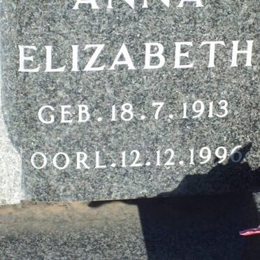 BEHM  Anna Elizabeth 1913-1996
