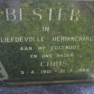 BESTER Chris 1901-1966