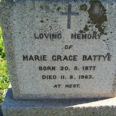 BATTYE Marie Grace 1877-1963