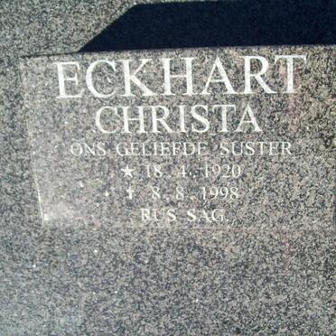 ECKHARD Christa 1920-1998