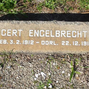 ENGELBRECHT Gert 1912-1917