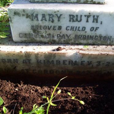 ERRINGTON Mary Ruth 1919-1919