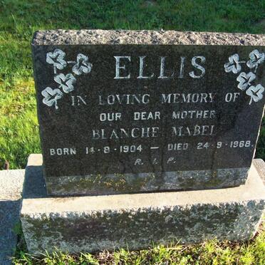ELLIS Blanche Mabel 1904-1968