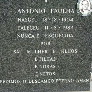 FAULA Antonia 1904-1982