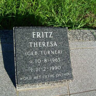 FRITZ Theresa nee TURNER 1965-1990