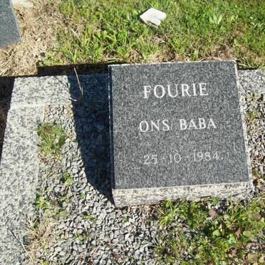 FOURIE Baby -1984