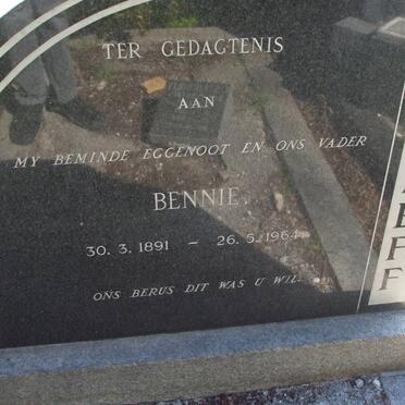GREEFF Bennie 1891-1964