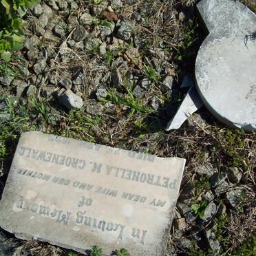 GROENEWALD Petronella M. -1923