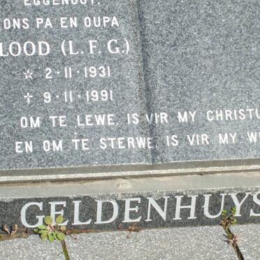 GELDENHUYS L.F.G. 1931-1991