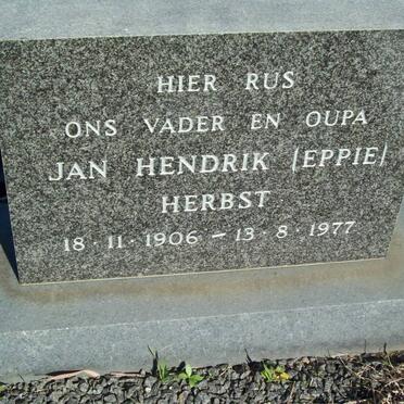 HERBST Jan Hendrik 1906-1977