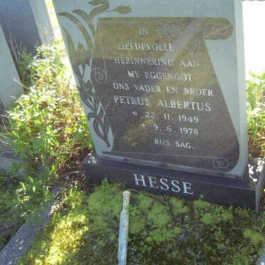 HESSE Petrus Albertus 1949-1978