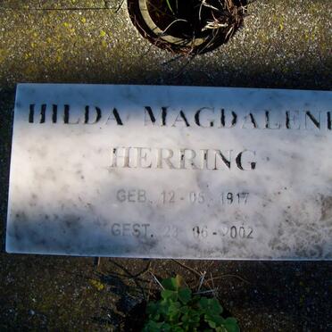 HERRING Hilda Magdalene 1917-2002