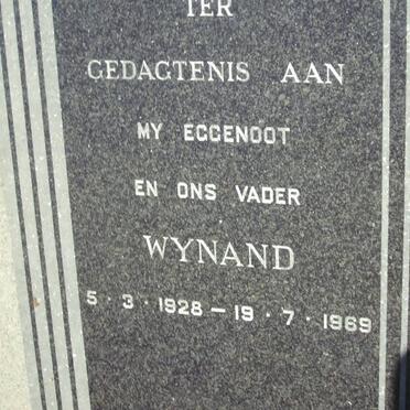 HOFMEYR Wynand 1928-1969