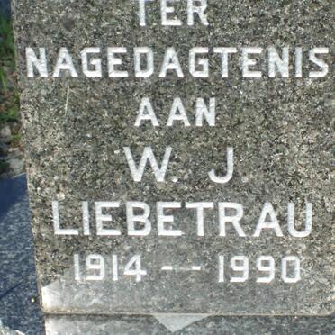 LIEBETRAU W.J. 1914-1990