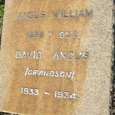 McLEOD Angus 1933-1934