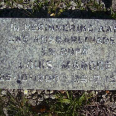 MAROCé Louis 1900-1994