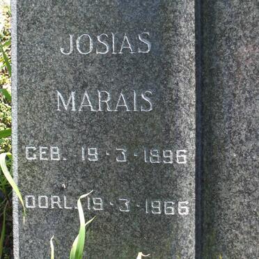 MARAIS Josias 1896-1966