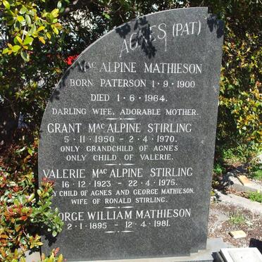 MATHIESON :: PATERSON :: STIRLING