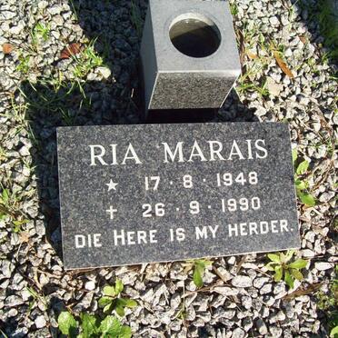 MARAIS Ria 1948-1990