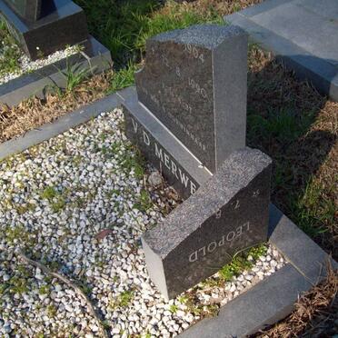 MERWE Leopold, v.d. 1904-1990