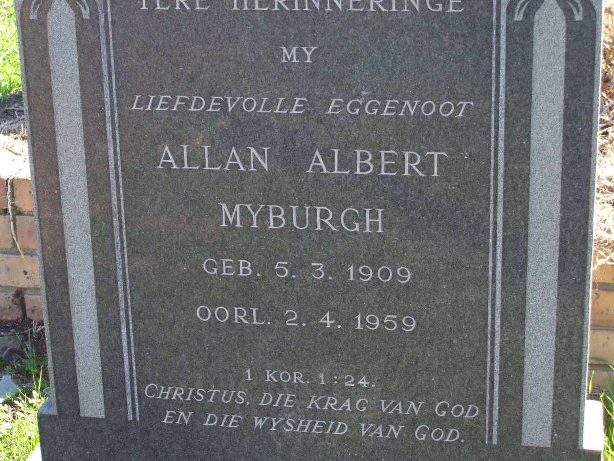 MYBURGH Allan Albert 1909-1959