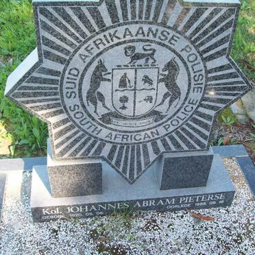 PIETERSE Johannes Abram 1920-1995
